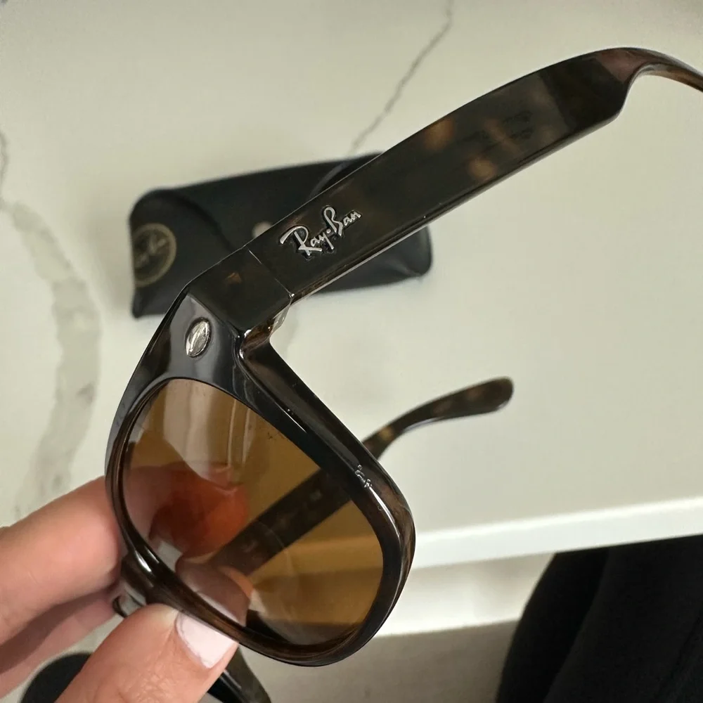 Ray-Ban Brown Frame with Brown Lens Sunglasses - Picture 2 of 3